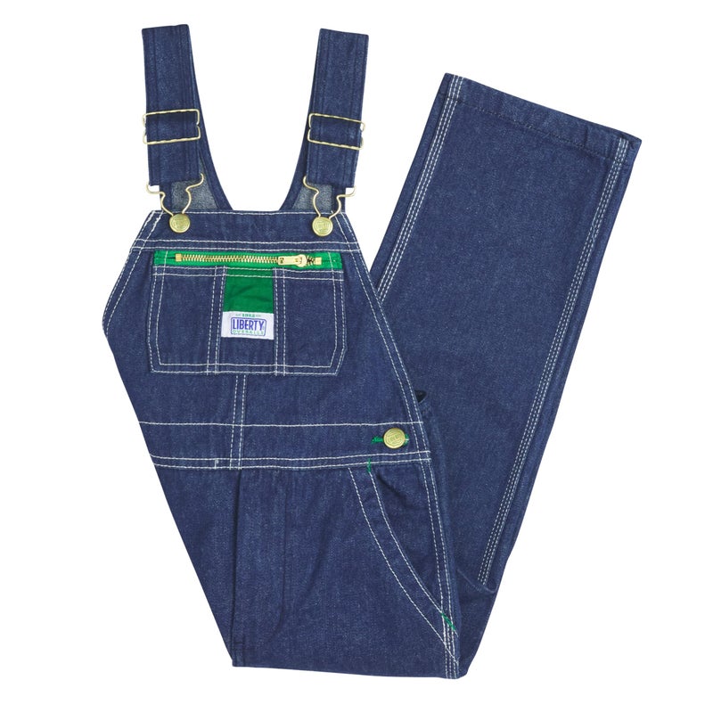 Liberty Pre-School Denim Bib Overall, Rigid Blue, 6 - Image 5